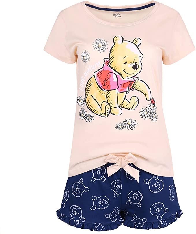 Pijama de Winnie the Pooh para mujer verano 2