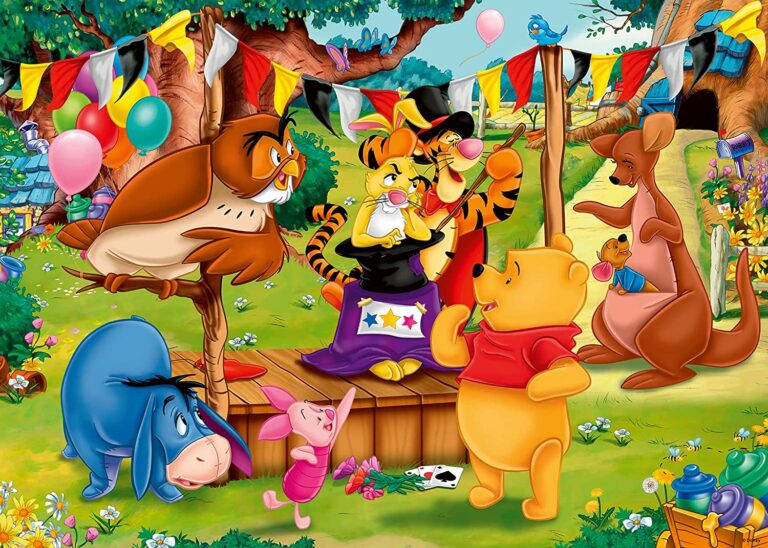 Personajes de Winnie the Pooh; Piglet, Tigger, ígor, Búho