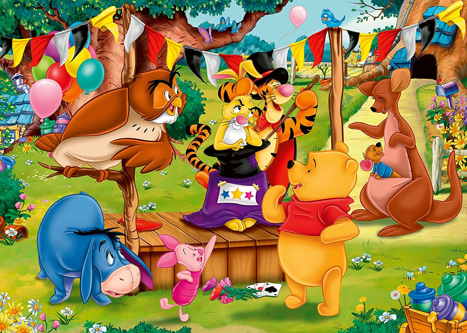 Puzzle de Winnie de Pooh y todos sus amigos 60pc