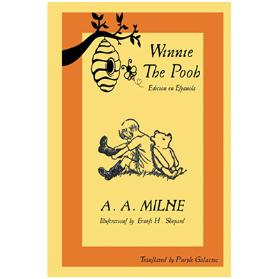 Libro de Winnie The Pooh edición Española